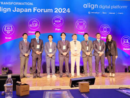 align Japan Forum 2024の壇上に並ぶ登壇者