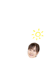 「EVERY TWO MONTHS」の文字と家のイラスト、笑顔の女性